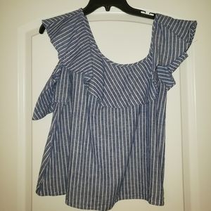 Madewell asymmetrical top